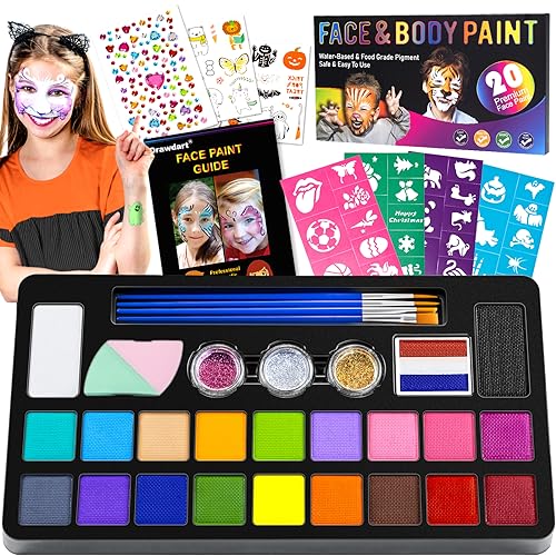 Drawdart Face Painting Kit
