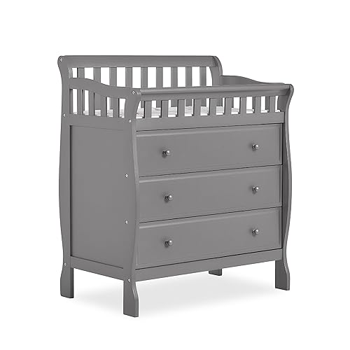 BabyBond Portable Baby Changing Table for Newborn Essentials, New Black