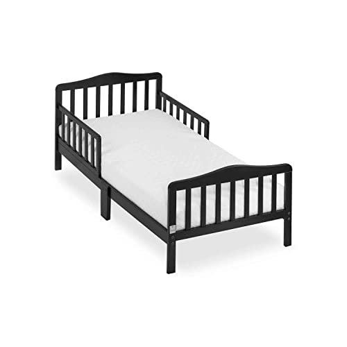 Dream On Me Classic Design Toddler Bed in Black, Greenguard Gold Certified