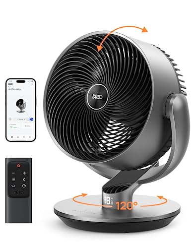 Dreo 11 Inch Smart Bedroom Fan with Remote and 6 Modes