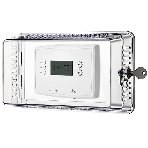 Dreyoo Thermostat Cover Box with Lock and Key