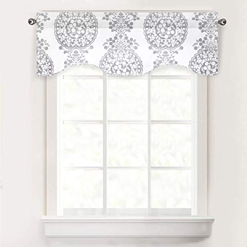 DriftAway Samantha Scalloped Edge Valance