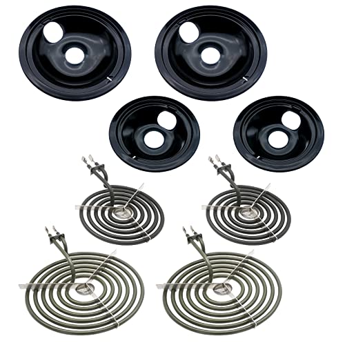 Drip Pans and Surface Elements for GE Hotpoint Range Stove