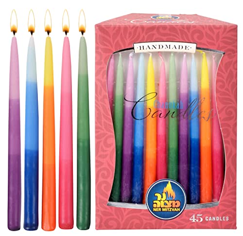 Dripless Chanukah Candles by Ner Mitzvah