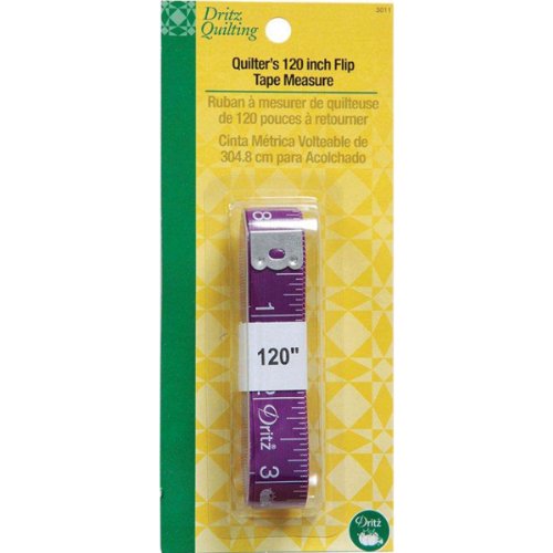 Dritz 3011 Quilter's Flip Tape Measure