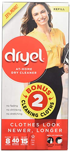 Dryel At-Home BONUS Dry Cleaner Refill Kit