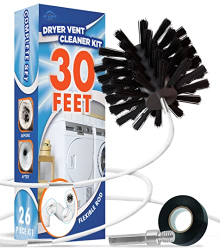 Dryer Vent Cleaner Kit - 30 Feet