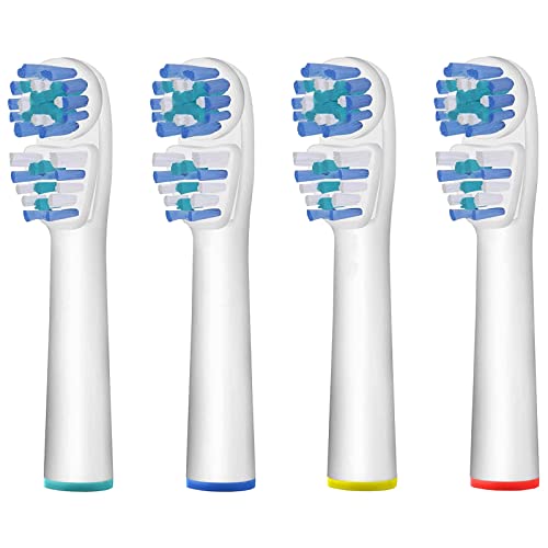 Dual Clean Replacement Brush Heads - 4 Pack