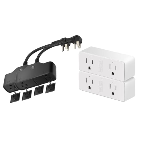 Dual Smart Plug Bundle with Outdoor Smart Plug