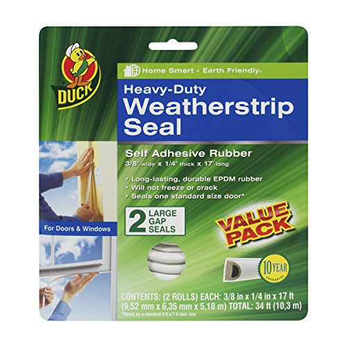 Duck Brand Heavy-Duty Self Adhesive Weatherstrip Seal