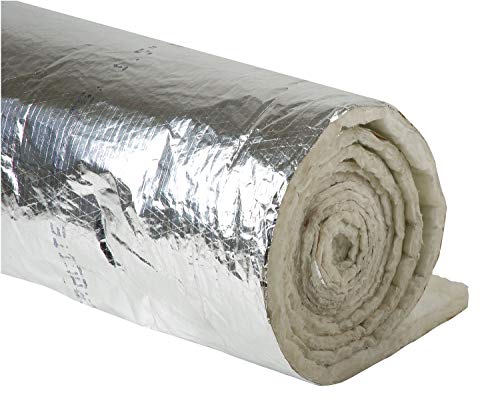 Duct Insulation, 1-1/2In x 48In x 25 ft.