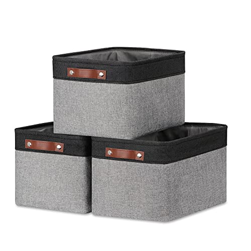 DULLEMELO Collapsible Fabric Storage Baskets
