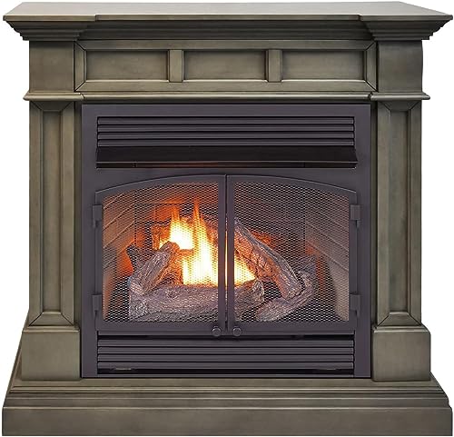 Duluth Forge Dual Fuel Ventless Gas Fireplace System