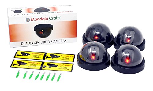 Dummy Security Cameras - Simulated CCTV Fake Video Cameras
