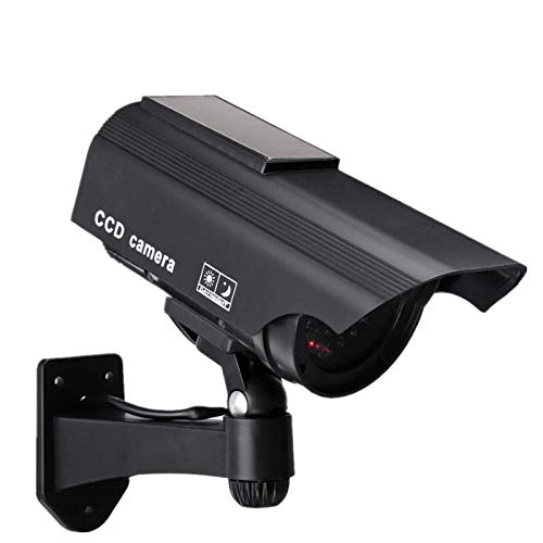 Dummy Solar Security Camera - Bullet Fake Surveillance System