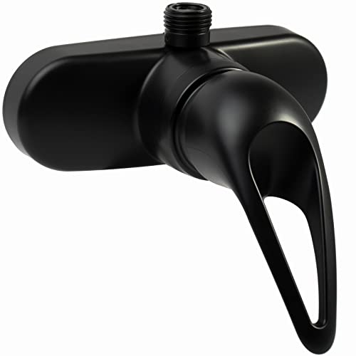 Dura Faucet Single Lever RV Shower Faucet - Matte Black