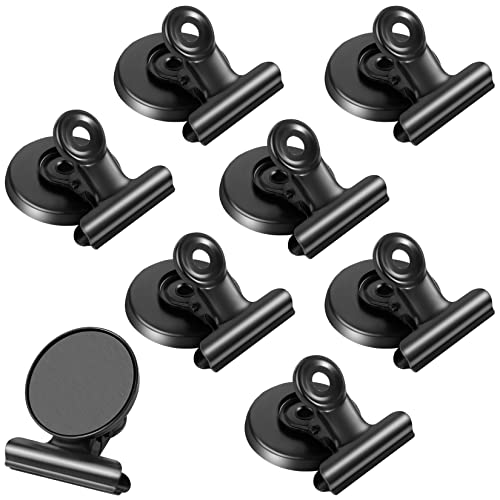 Durable and Strong Fridge Magnets Magnetic Clips - Pack of 8