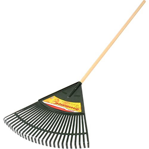 Durable and Versatile Union Tools Poly Leaf Rake 24-in