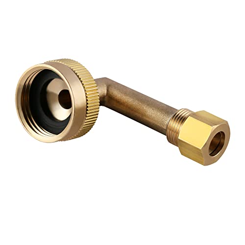 Durable Brass Dishwasher Inlet Elbow for Various Applications