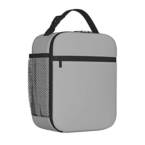 Durable Insulated Lunch Bag - MDMEI Gray