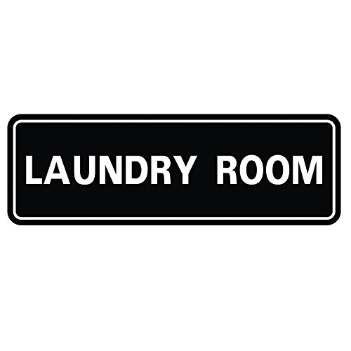Durable Laundry Room Wall or Door Sign - Trusted Brand, Professional Look