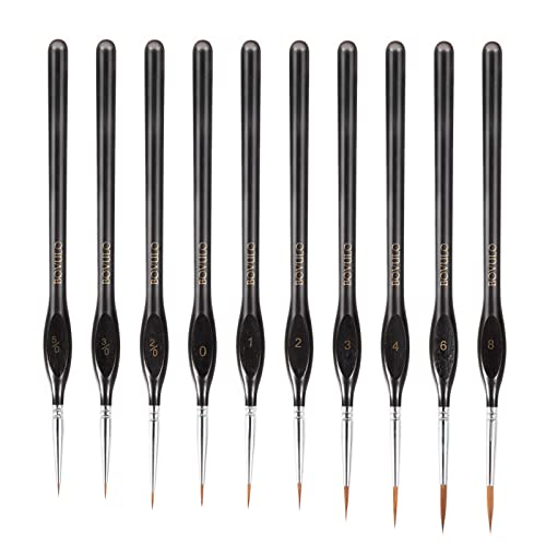 Durable Miniature Painting Brushes - BOVULO