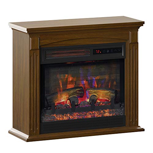 Duraflame Wall Mantel - Infrared Quartz Electric Fireplace