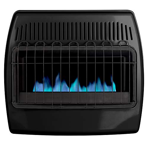 Dyna-Glo 30,000 BTU Blue Flame Wall Heater, Black