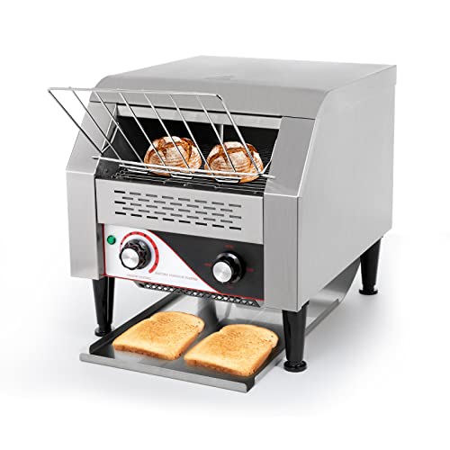 Dyna-Living 300 Slices/Hour Stainless Steel Conveyor Toaster
