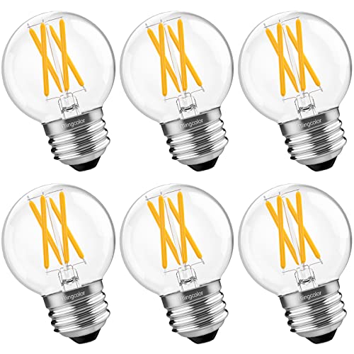 Soft White Dimmable LED Bulb 6 Pack for Pendant, Vanity, and Hallway Fixtures