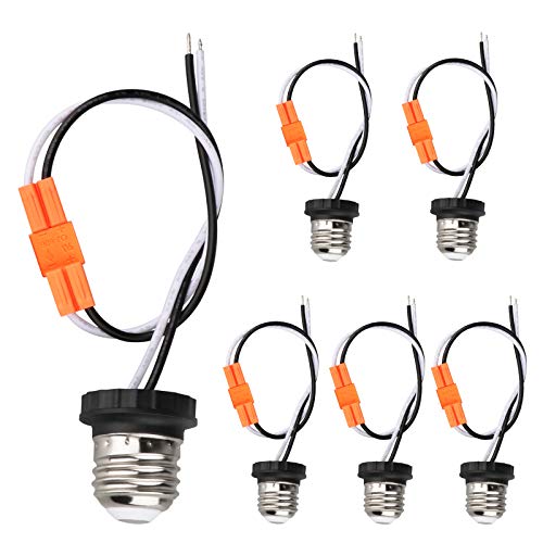 E26 Socket Adapter, 6 Pack