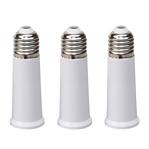 YKCGG E26 Socket Extender 3.7 inch Extension Adapter (3 Pack)