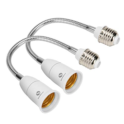 E27 Flexible Light Bulb Lamp Socket Adapter Extender
