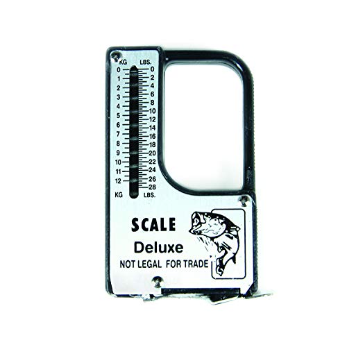 Eagle Claw 04070-001 Scale W/Tape Measure, 28 Lb, Pocket