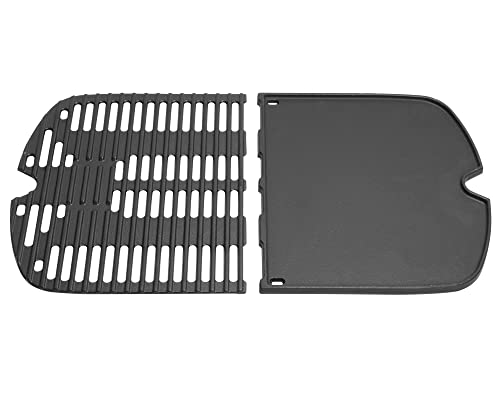 EasiBBQ Cast Iron Cooking Grate and Grill Griddle 7034