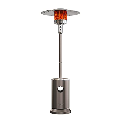 EAST OAK Patio Heater: Powerful Outdoor Heating with Table Design