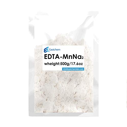 EASTCHEM EDTA Manganese Sodium Salt, Manganese Fertilizer (500g)