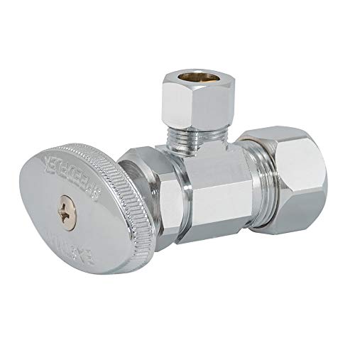 Eastman Angle Stop Valve, Brass Plumbing Fitting