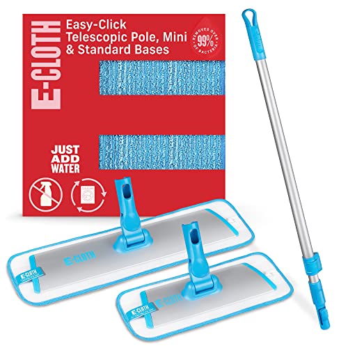 Easy-Click Mop, Premium Microfiber Mops