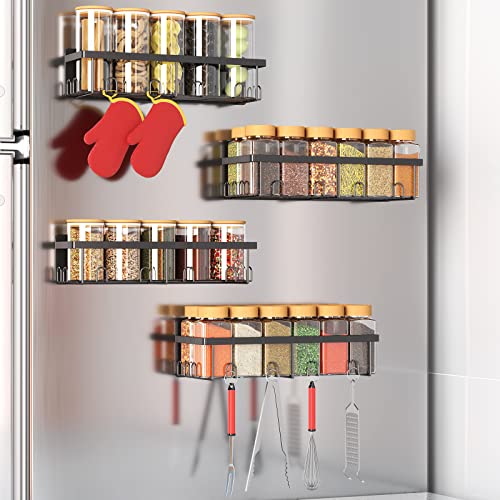 EAZOO Magnetic Spice Racks for Refrigerator