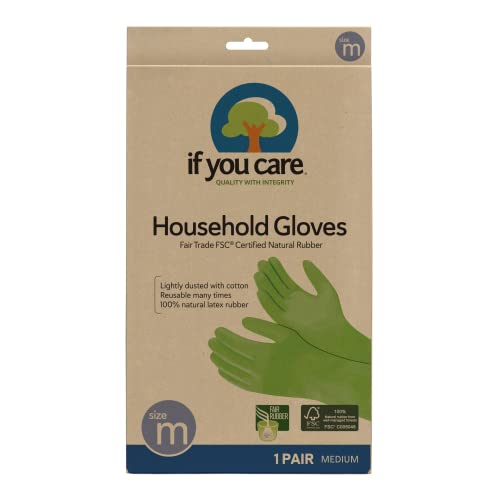 Eco-Friendly Medium Household Gloves - Durable and Comfortable