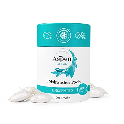 Eco-Friendly Unscented Dishwasher Pods