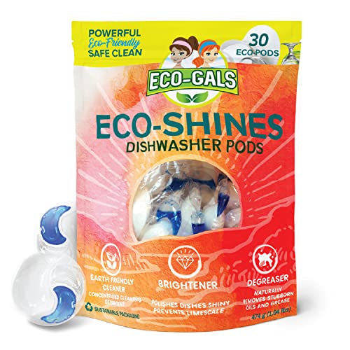 Eco-Gals Eco-Shines Dishwasher Detergent Pods