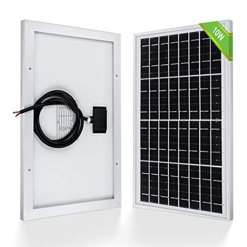ECO-WORTHY 12V Solar Panel 10W Charger