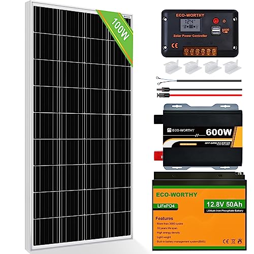 ECO-WORTHY Solar Panel Kit: Reliable Off-Grid Power Solution