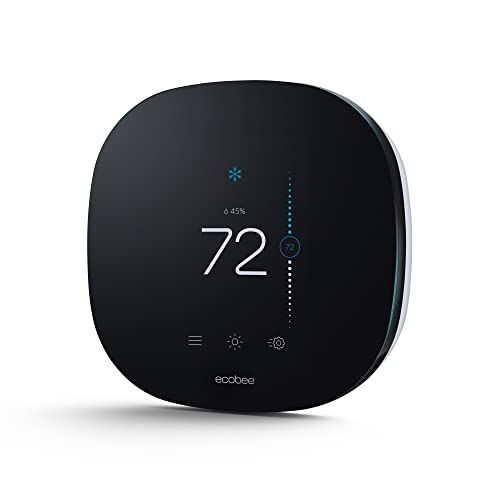 Ecobee3 Lite Smart Thermostat: Programmable Wifi Thermostat, Black
