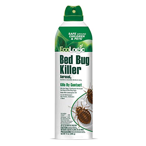 ECOLOGIC Bed Bug Killer - Effective Spray for Bed Bugs and Eggs