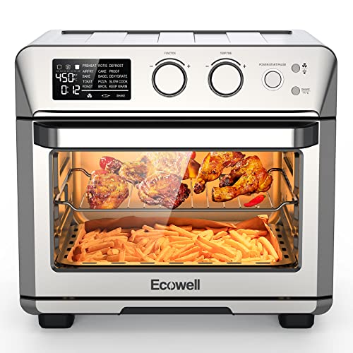 15-in-1 Stainless Steel Air Fryer Toaster Oven Combo