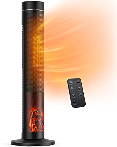 ECOWELL Tower Space Heater with Remote
