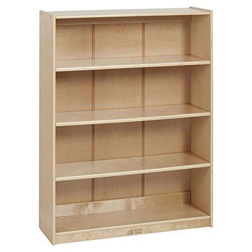 ECR4Kids Classic Bookcase - Adjustable Bookshelf